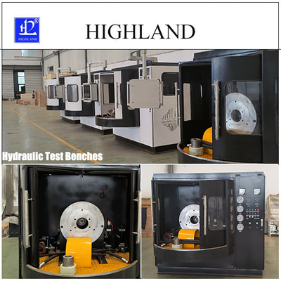 HIGHLAND 정확성 특허 제품 YST450 펌프 및 모터용 수압 시험 벤치