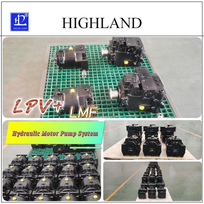 충전 오일 펌프가 장착된 LPV90 유압 축 피스톤 펌프