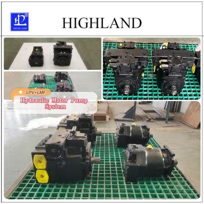 하버스터 수압 펌프 시스템 42Mpa 압력 접착재 케이스