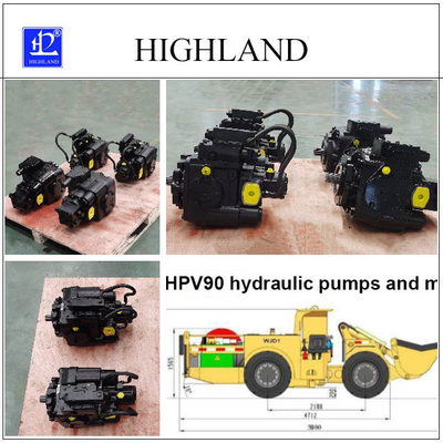 Pv22 Mv23 지하 트럭 유압펌프 강한 반대 오염 능력