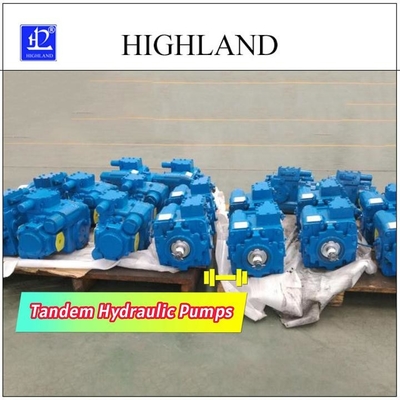 2500r/Min 정격 속도는 압력과 흐름제어 110 cc/R+110cc/R와 수력 펌프를 중계합니다