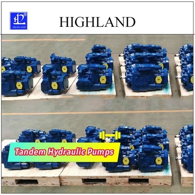 가변 변위 축 방향 피스톤은 유압펌프 110 cc/R+110cc/R를 중계합니다