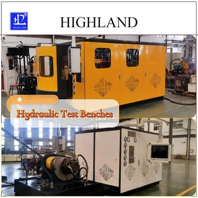 HIGHLAND 380L/min 완전한 탐지 데이터와 함께 로터리 드릴링 리그를 위한 수압 시험 벤치 공장