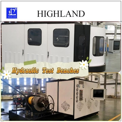 HIGHLAND 380L/min 완전한 탐지 데이터와 함께 로터리 드릴링 리그를 위한 수압 시험 벤치 공장