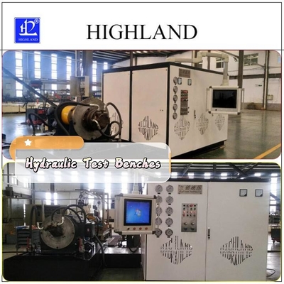 HIGHLAND 380L/min 완전한 탐지 데이터와 함께 로터리 드릴링 리그를 위한 수압 시험 벤치 공장