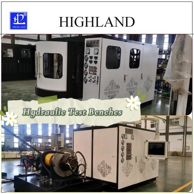 HIGHLAND 선박 수압 시험 벤치 명확한 파이프라인 연결을 가진 수압 기계 테스트