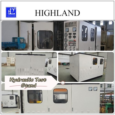 HIGHLAND 컴팩트 구조 수압 테스트 스탠드 380 L/min 흐름 속도 1 년 보증