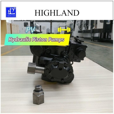 중부하 작업용 Highland 97% 고효율 유압 피스톤 펌프