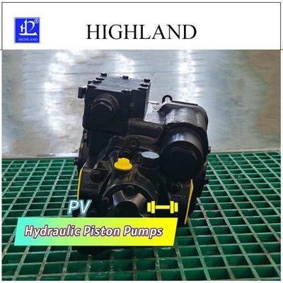 중부하 작업용 Highland 97% 고효율 유압 피스톤 펌프