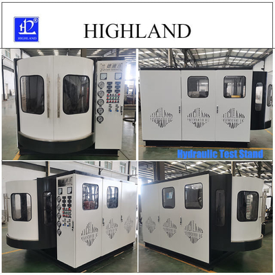 HIGHLAND 고성능 수압 테스트 스탠드 90 Kw 380 L/Min 흐름 속도 장비