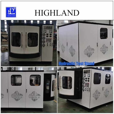HIGHLAND 고성능 수압 테스트 스탠드 90 Kw 380 L/Min 흐름 속도 장비