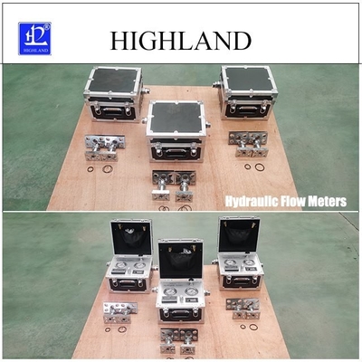 HIGHLAND 고성능 수압 검사기 시멘트 믹서기에 대한 정확한 흐름 속도