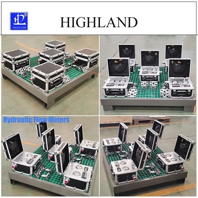 HIGHLAND 고성능 수압 검사기 시멘트 믹서기에 대한 정확한 흐름 속도