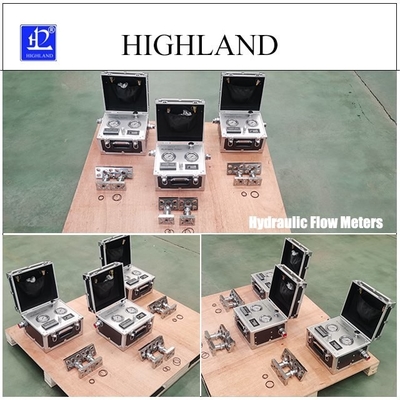 HIGHLAND 데이터 디스플레이 시멘트 믹서용 수압 흐름계 최대 압력 420 바