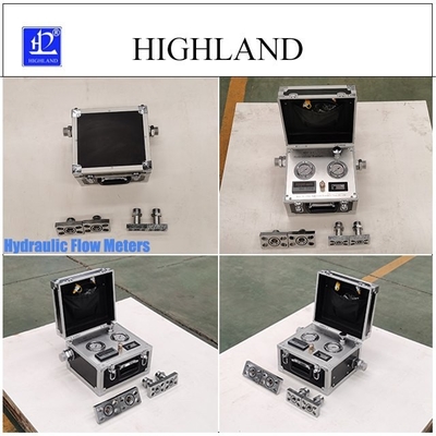 HIGHLAND 데이터 디스플레이 시멘트 믹서용 수압 흐름계 최대 압력 420 바