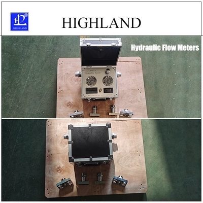 HIGHLAND 정밀 흐름 측정 시멘트 믹서용 수압 검사기 데이터 디스플레이
