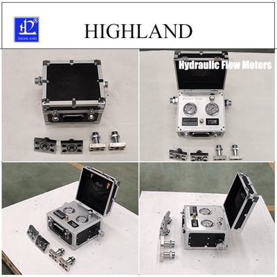 HIGHLAND 정밀 흐름 측정 시멘트 믹서용 수압 검사기 데이터 디스플레이