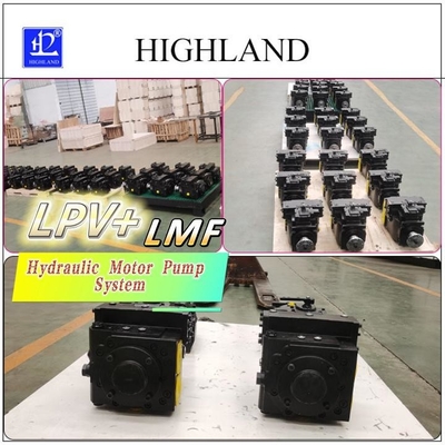 시스템 솔루션: LPV90 급속한 작업 및 특허 인증을위한 수압 모터 펌프 시스템