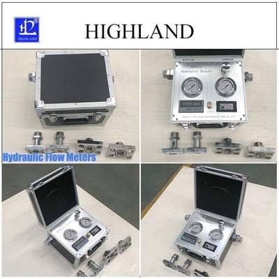 MYHT-1-4 오일 온도 범위 -20C-150C에 대한 데이터 디스플레이와 함께 수압 흐름 계측기