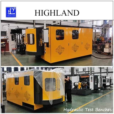 250KW 전력 및 500L/min 흐름 속도 HIGHLAND 수압 시험 벤치