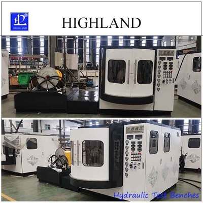 컴팩트 구조 수압 시험 벤치 - 42 Mpa 압력 - 250 Kw - 정확한 결과