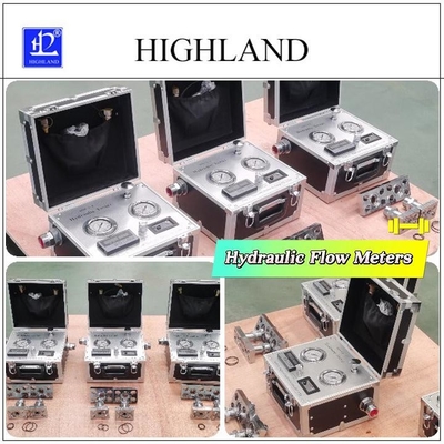 HIGHLAND 데이터 디스플레이 수압 검사기 최대 압력 420 바 HIGHLAND 설계