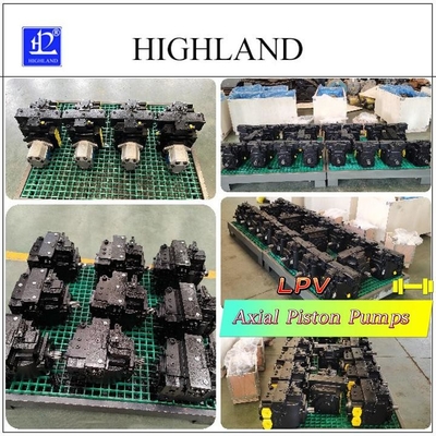 35Mpa 등급 압력 플라이우드 케이스와 함께 수압 피스톤 펌프