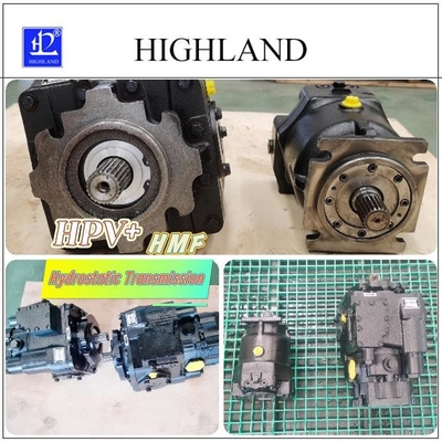176KW 연속 전력 수압 모터 펌프 최대 압력 130ml/R