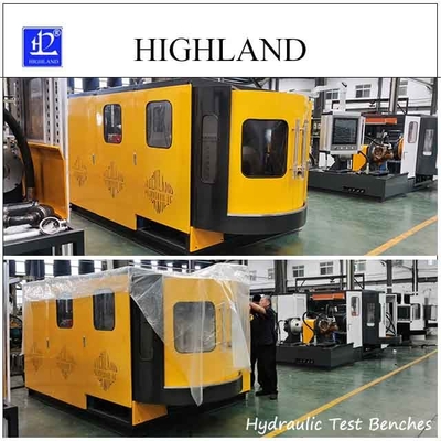 110kW 완전 자동 수압 시험 벤치와 함께 수압 펌프 및 모터의 테스트