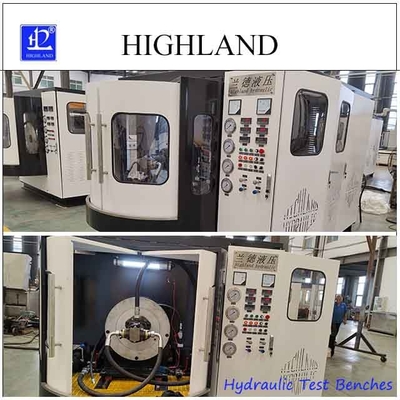 110kW 완전 자동 수압 시험 벤치와 함께 수압 펌프 및 모터의 테스트