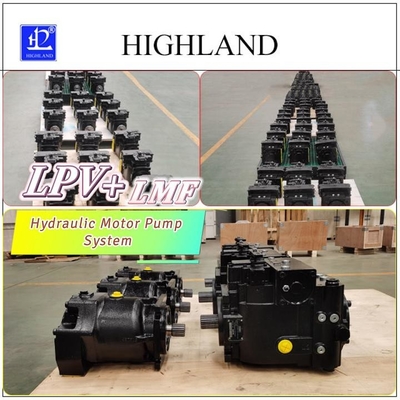 수압 모터 펌프 시스템 149KW 1 년 보증 수압 부품