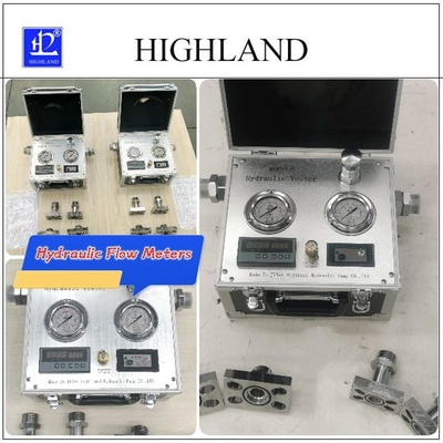 500L/분 흐름 속도와 -20C-150C 오일 온도 범위의 수압 흐름 검사기