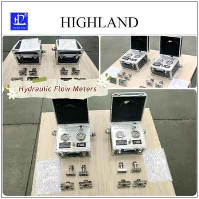 500L/분 흐름 속도와 -20C-150C 오일 온도 범위의 수압 흐름 검사기