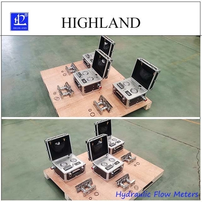 500L/분 흐름 속도와 -20C-150C 오일 온도 범위의 수압 흐름 검사기