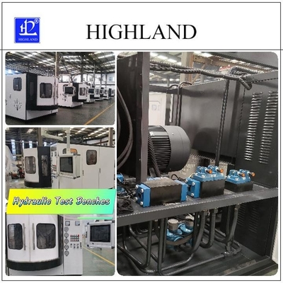 전문적인 수압 시험 벤치 160 kW 및 42 Mpa 압력