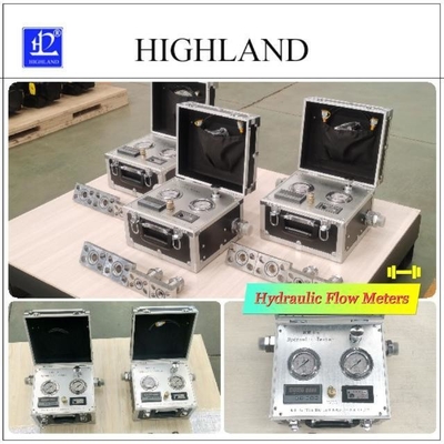 최고 압력 420 바를위한 높은 흐름 비율 수압 검사기 HIGHLAND 설계
