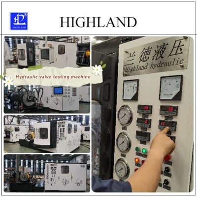 수압 시험 벤치 160 Kw 450L/min 산업용 용량