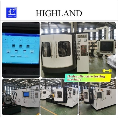 HIGHLAND 간단한 작업 YST500 석탄 광산용 수압 밸브 시험 벤치