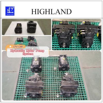 하버스터 수압 펌프 시스템 42Mpa 압력 접착재 케이스