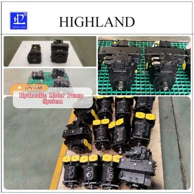 수동 로딩 주철 수압 모터 펌프 시스템