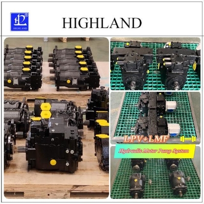 149kw 합판 케이스에 있는 철도 모터 펌프 시스템 수압 부품 수동 로딩