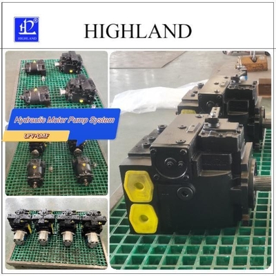 149kw 합판 케이스에 있는 철도 모터 펌프 시스템 수압 부품 수동 로딩