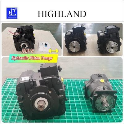 농업 수확기 유압 시스템용 하이랜드 HPV110-MA-R-23 축 피스톤 펌프 110ml/r 42MPa 고압