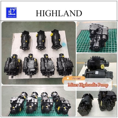 42Mpa 고압 플랜지 장착 콘크리트 믹서 수압 피스톤 펌프